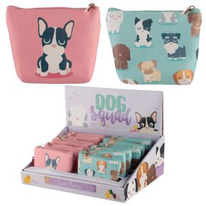 Monedero con Cremallera PVC Perros Dog Squad Monedero con Cremallera PVC Perros Dog Squad