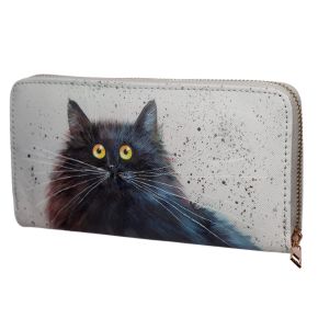 Cartera con Cremallera Gato Kim Haskins Grande Cartera con Cremallera Gato Kim Haskins Grande
