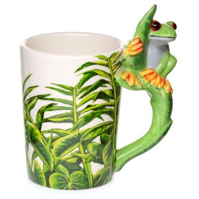 Taza de Cerámica Asa con Forma de Rana Taza de Cerámica Asa con Forma de Rana