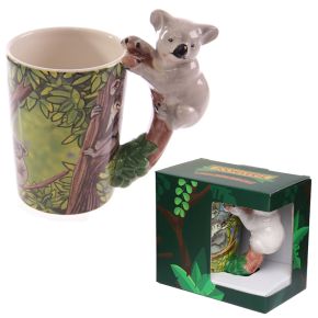 Taza de Cerámica Asa con Forma de Koala Taza de Cerámica Asa con Forma de Koala