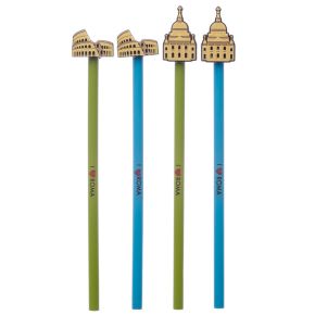 Lápiz con Tope de PVC I Love Roma Lápiz con Tope de PVC I Love Roma