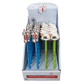 Lápiz con Tope de PVC Cerdeña