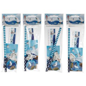 Set de 5 Piezas de Papelería Gaviotas Set de 5 Piezas de Papelería Gaviotas