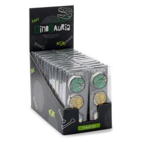 Set de 3 Gomas de Borrar Dinosaurio Dinosauria Set de 3 Gomas de Borrar Dinosaurio Dinosauria