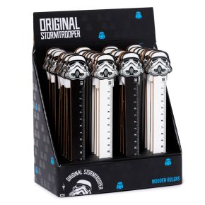 Regla de Madera con Forma Soldado Imperial Stormtrooper 15cm Regla de Madera con Forma Soldado Imperial Stormtrooper 15cm