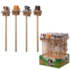 Set Lápiz y Goma de Borrar Perro en una Caja Set Lápiz y Goma de Borrar Perro en una Caja