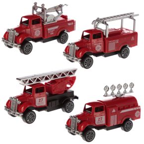 Coche de Juguete Diecast Camión de Bomberos Coche de Juguete Diecast Camión de Bomberos