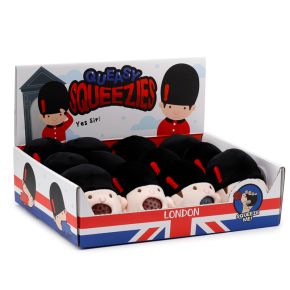 Juguete Estrujable de Peluche Queasy Squeezies Guardia Real de Londres Juguete Estrujable de Peluche Queasy Squeezies Guardia Real de Londres