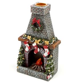 Quemador de Incienso Chimenea de Navidad Quemador de Incienso Chimenea de Navidad