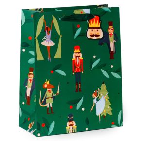 Bolsa de Regalo Navidad Cascanueces y Hada de Azúcar Grande Bolsa de Regalo Navidad Cascanueces y Hada de Azúcar Grande