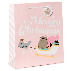 Bolsa de Regalo Navidad Gato Pusheen Extra Grande Bolsa de Regalo Navidad Gato Pusheen Extra Grande