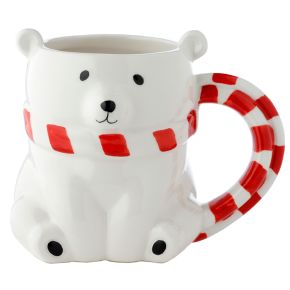 Taza de Cerámica 3D Oso Polar Bear Taza de Cerámica 3D Oso Polar Bear